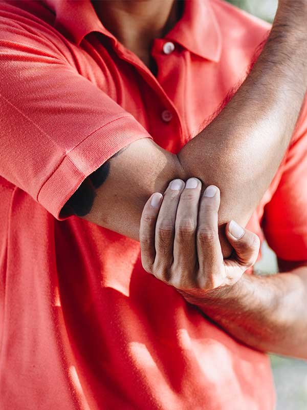 elbow-pain Elbow Pain treated by chiropractic care at Balfour Health Center