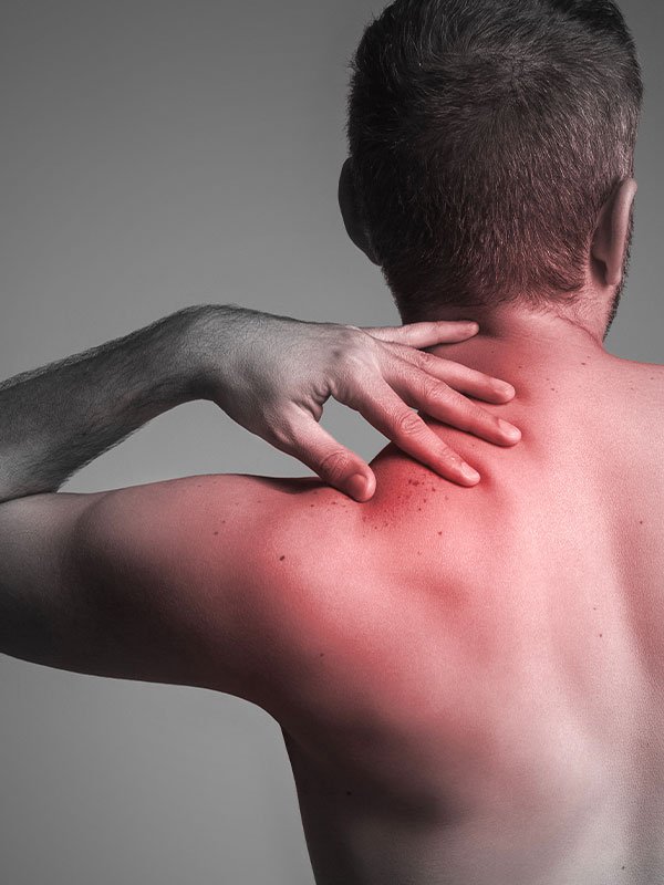 upper-back-pain Upper Back discomfort and pain can be treated at Balfour